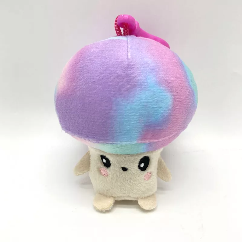 Kawaii Mushroom Plush Keychain