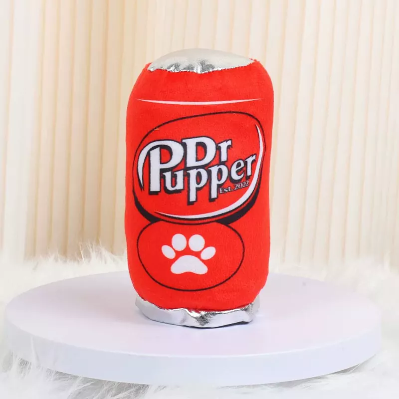 Pizza Piece Crinkle Plüsch-Hundespielzeug Pizza Piece Crinkle Plüsch-Hundespielzeug
